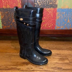 Coach rain boots